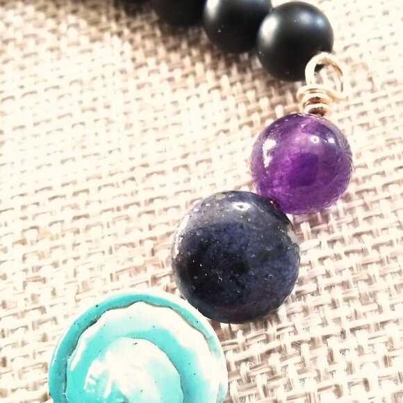 Handmade One-of-a-Kind Chakra Bracelet! No Duplicates! No Mass Production 6.5-7" - Picture 5 of 11